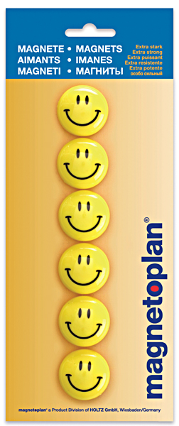 a68bcb214f47689a94f582530ca2e523 Magnetoplan Smilies mittel (Magnete - 30mm)