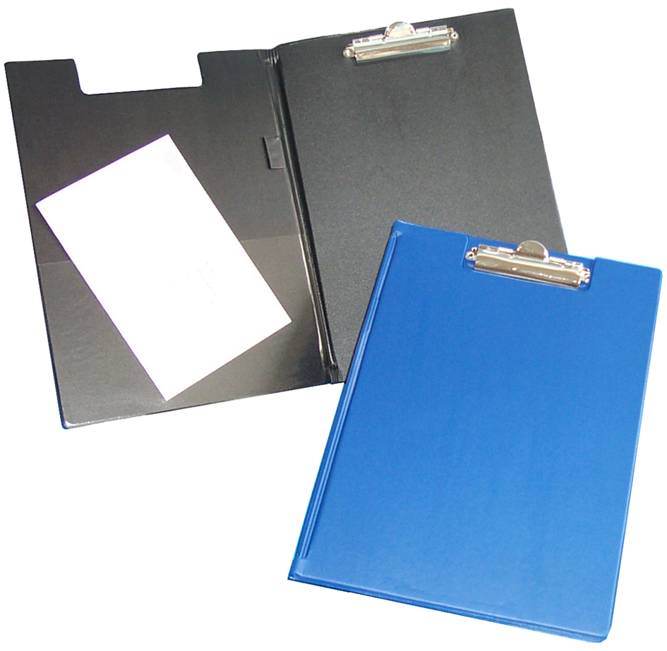 575_alle WEDO Klemmbrett-Mappe Standard, DIN A4, schwarz