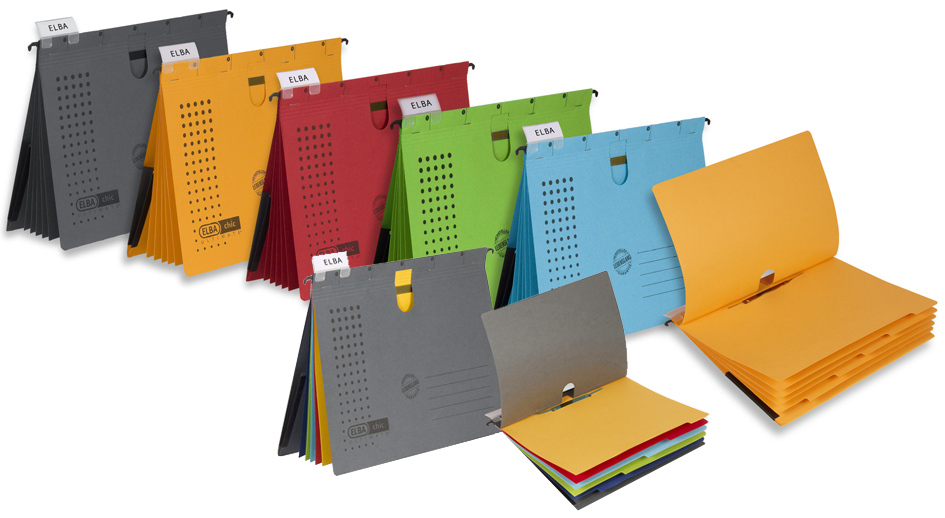 100333012-16589340e0ae922 ELBA Organisationshefter chic ULTIMATE, DIN A4, anthrazit/f