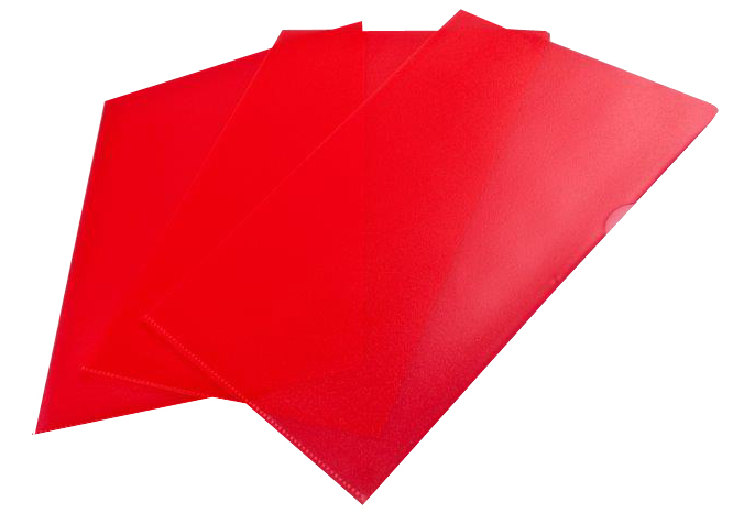 proOFFICE Sichthülle, DIN A4, PP-Folie, genarbt, blau