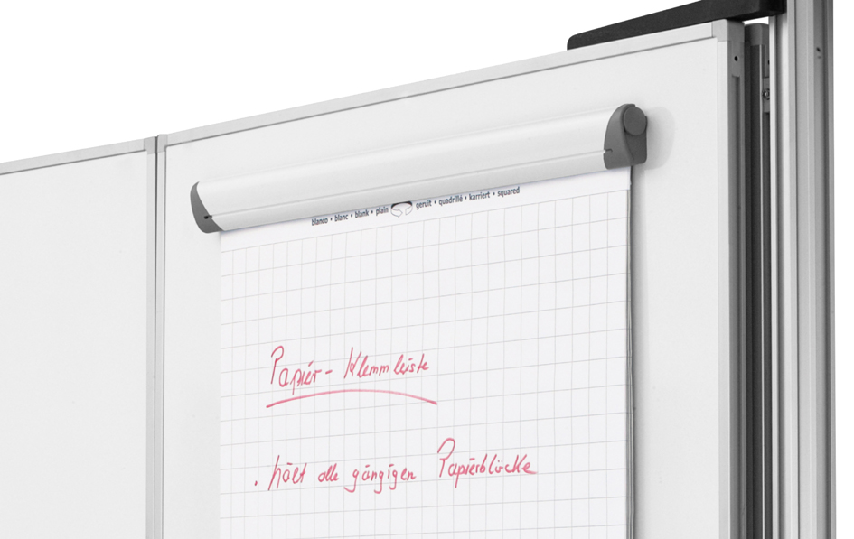 1246028 magnetoplan Papier-Klemmleiste, magnethaftend, (B)700 mm