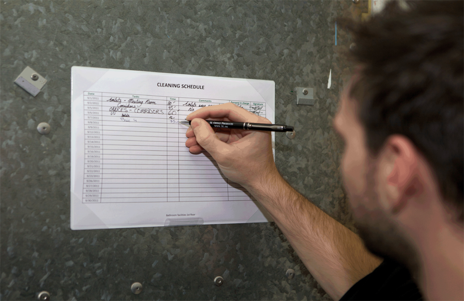 93194700-358939ed1e3823 tarifold Notizblatthalter KANG, mit vollmagnetischem Rücken