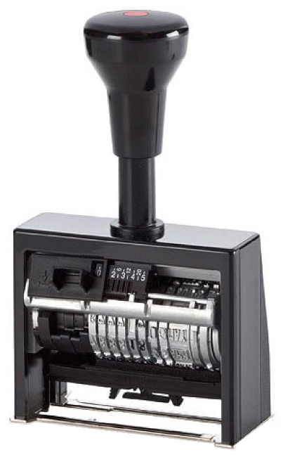 ND6K REINER Paginierstempel ´ND6K´ mit Datum, 6-stellig