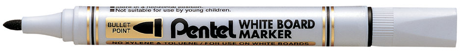 Pentel Whiteboard-Marker MW85, Rundspitze, rot