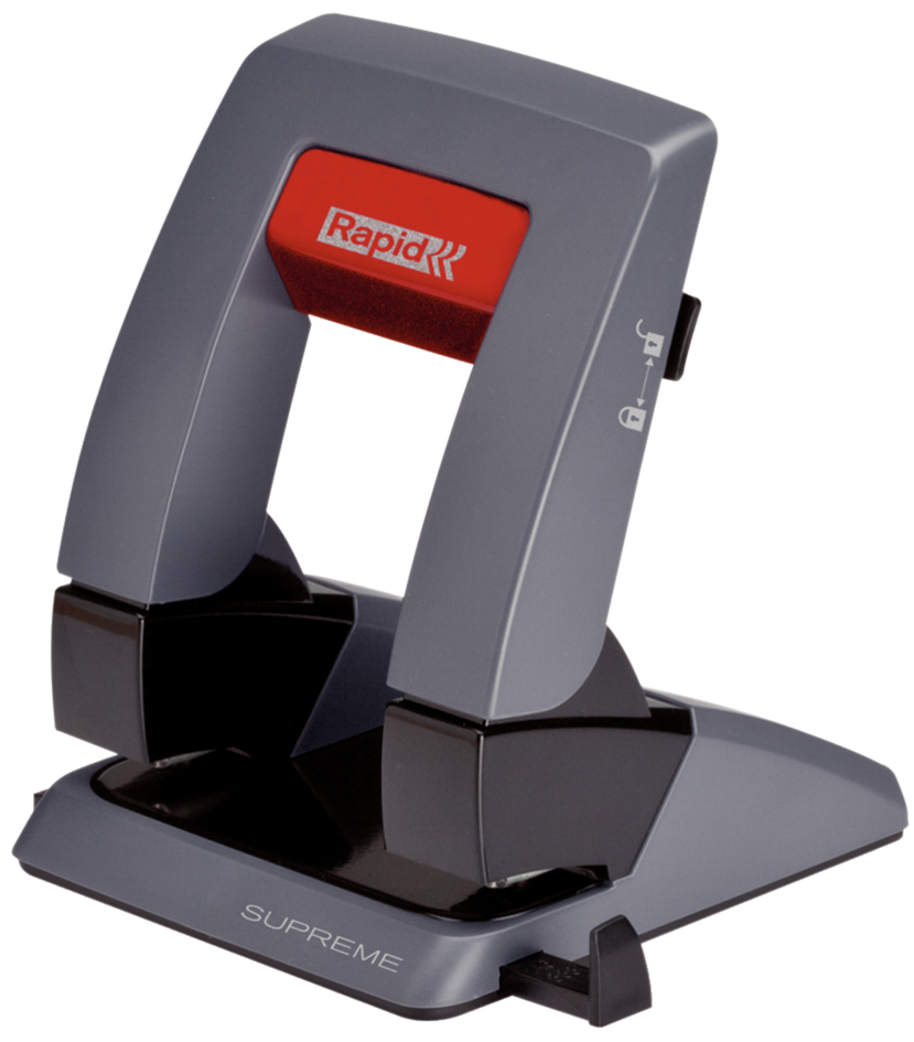 24127301 Rapid Locher Supreme Press Less SP30, schwarz/anthrazit