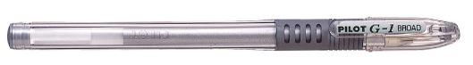 G1_argent589321182eb2f PILOT Gelschreiber G1-10 Grip, Strichfarbe: silber