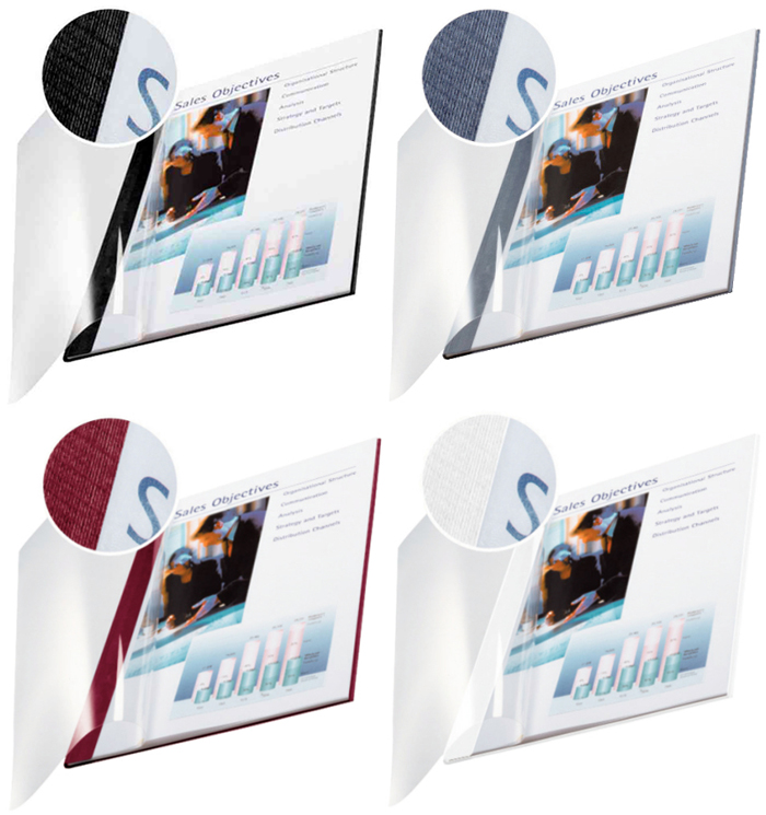 eb8ea955d4a6d1336c501dbf99fbe6c7 Leitz Soft-Cover-Mappen, ImpressBind, 3.5 mm - schwarz