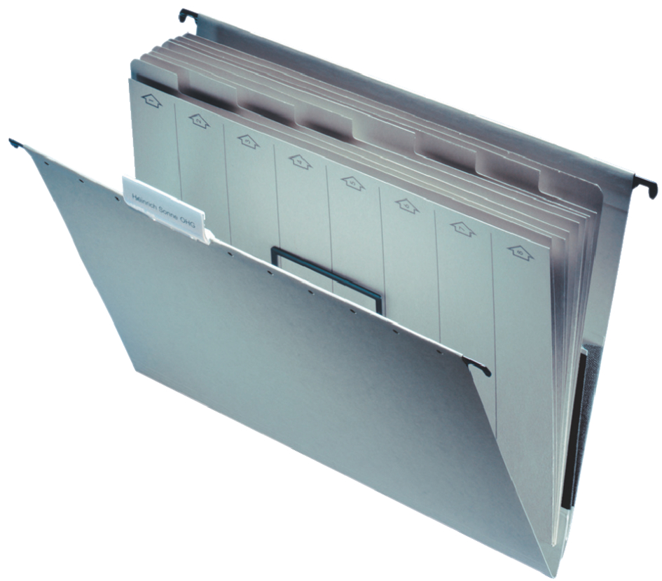 1881 LEITZ Universalakte/Universal-Hängemappe, A4, grau