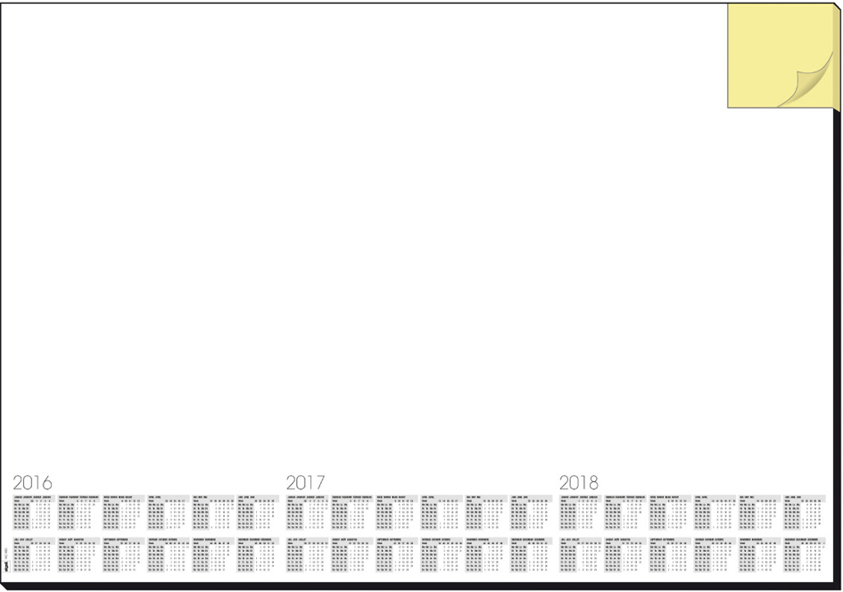 HO490_158936d7c8d681 sigel Papier-Schreibunterlage ´Memo´, 595 x 410 mm