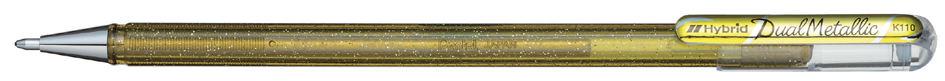 K110-DXX Pentel Hybrid Gel-Tintenroller ´Dual Pen´, schwarz/rot
