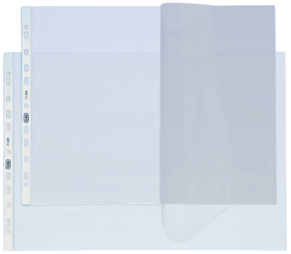 71300_71301 ELBA Prospekthülle, DIN A3 quer, PP, 0,09 mm, genarbt