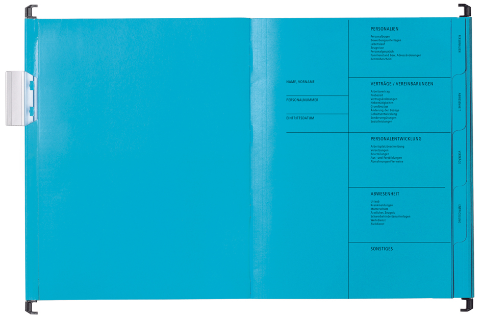 44105_c58934a8e50c68 PAGNA Personalakte, aus Karton, 5-fach, blau