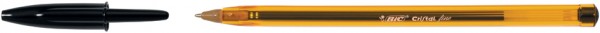 BIC Kugelschreiber Cristal Fine, Strichfarbe: schwarz