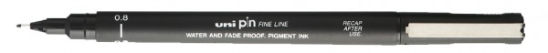 uni-ball Faserschreiber PIN 06200 N, schwarz