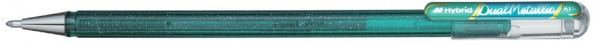 Pentel Hybrid Gel-Tintenroller ´Dual Pen´, grün/blau