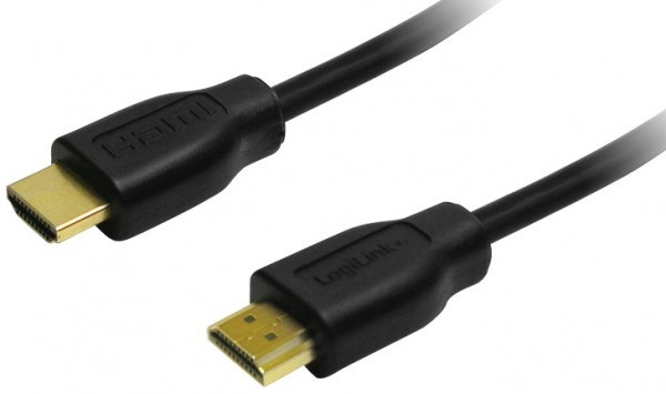 LogiLink HDMI Anschlusskabel, A-Stecker - A-Stecker, 0,5 m