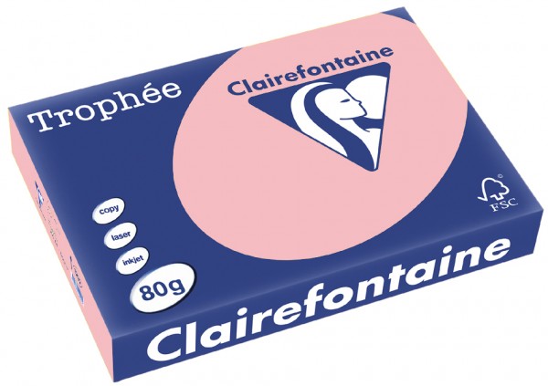 Clairalfa Trophée 1973C, A4, 80 g/m² - rosa - rosa