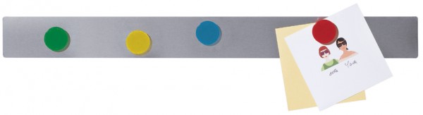 FRANKEN Magnetleiste, 50 x 500 mm, Edelstahl, selbstklebend