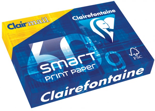 Clairalfa Multifunktionspapier ´Clairmail´, DIN A4, 60 g/qm