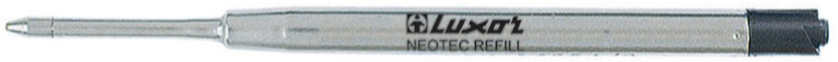 Luxor Kugelschreiber Großraummine schwarz 2er Blisterkarte 