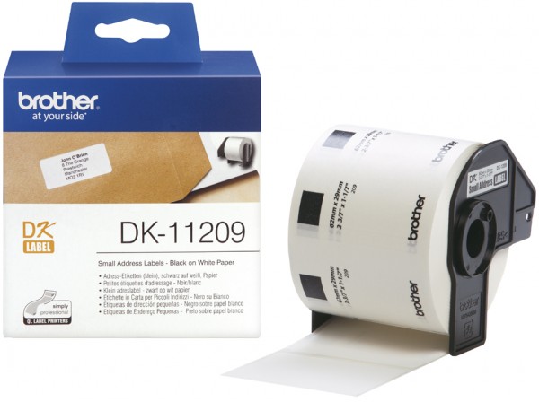 brother DK-11201 Adress-Etiketten, 29 x 90 mm, weiß