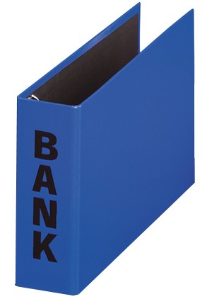 PAGNA Bankordner ´Basic Colours´, für Kontoauszüge, blau