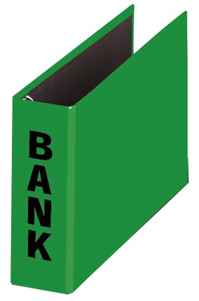 PAGNA Bankordner ´Basic Colours´, für Kontoauszüge, grün