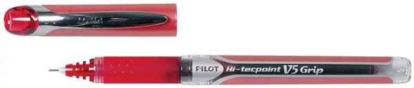 PILOT Tintenroller Hi-tecpoint V10 Grip, rot