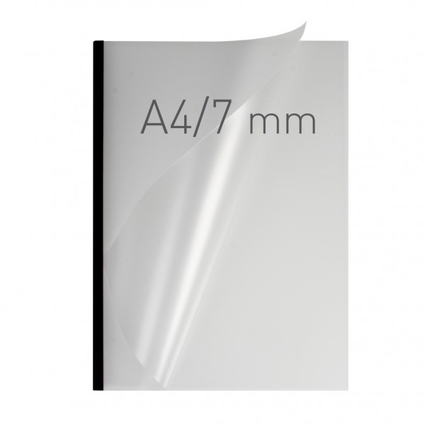 EasyCOVER A4 - PVC matt - 7,0 mm - schwarz - schwarz