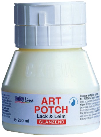 KREUL Servietten-Lack & Leim ART POTCH, glänzend, 250 ml