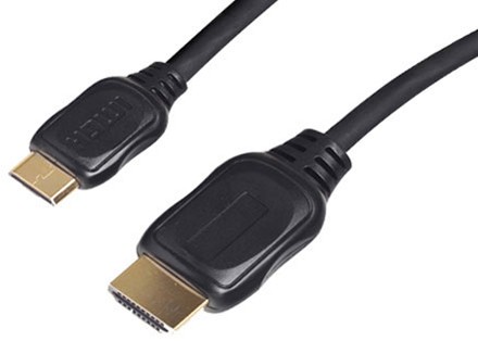 shiverpeaks BASIC-S HDMI Kabel, A-Stecker - C-Stecker, 1,5 m
