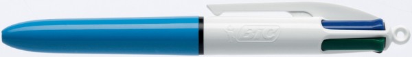 BIC Druckkugelschreiber 4Colours Mini, Strichstärke: 0,4 mm