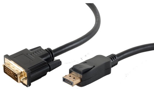 shiverpeaks BASIC-S Displayport - DVI-D 24+1 Kabel, 1,0 m
