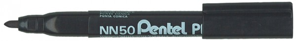 Pentel Permanent-Marker GREEN-LABEL NN50, schwarz