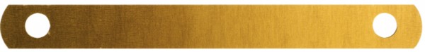 LEITZ Abdeckschienen, für DIN A4 Format, gold lackiert