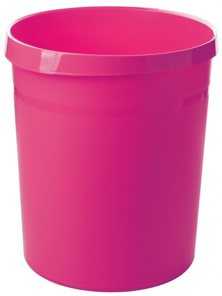 HAN Papierkorb GRIP Trend Colour, 18 Liter, rund, pink
