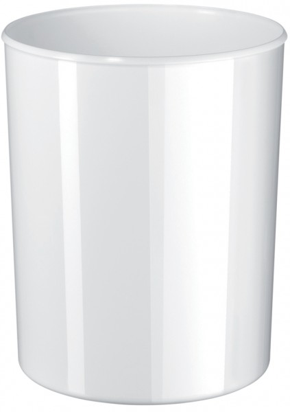 HAN Papierkorb i-Line, 13 Liter, Kunststoff, rund, weiß