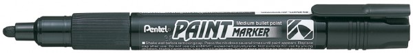 Pentel Permanent-Marker PAINT MARKER MMP20, schwarz