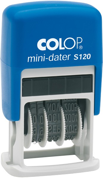 COLOP Datumstempel Mini Dater S120, Monate in Buchstaben