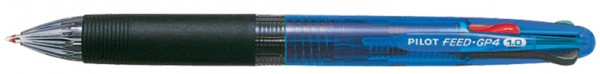 PILOT Vierfarb-Kugelschreiber FEED GP4, Schaftfarben:schwarz