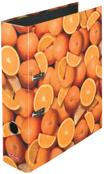 herlitz Motivordner maX.file Orangen, A4, Rückenbr: 80 mm