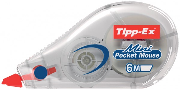 Tipp-Ex Korrekturroller ´Mini Pocket Mouse´, 5 mm x 6 m