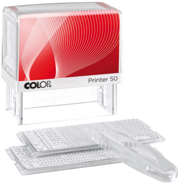 COLOP Textstempelautomat ´D-I-Y Sets´ Printer 50/2 Set