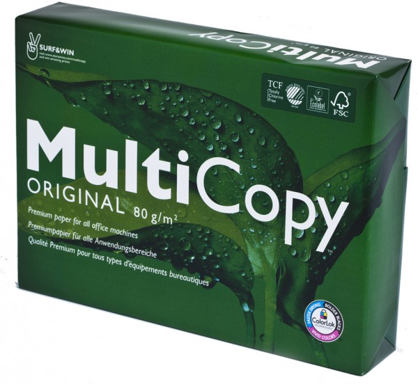 PAPYRUS Multifunktionspapier MultiCopy, A3, 80 g/qm