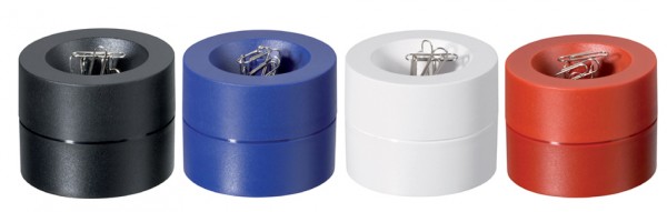 MAUL Klammernspender MAULpro, rund, Durchmesser: 73 mm, blau