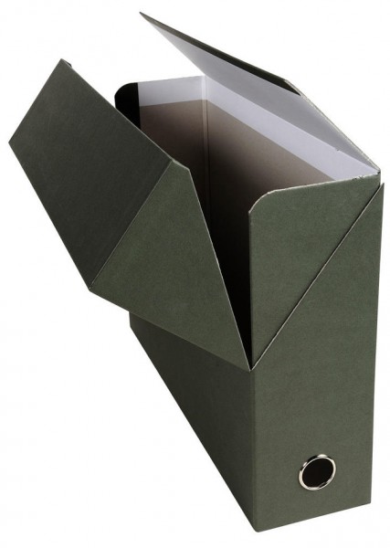 EXACOMPTA Archivbox, Karton, Rückenbreite 90 mm, dunkelgrün