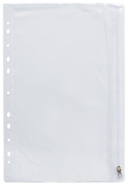 ELBA Reißverschlusstasche, DIN A4, PVC, glasklar, 0,14 mm