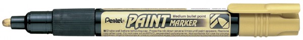 Pentel Permanent-Marker PAINT MARKER MMP20, gold