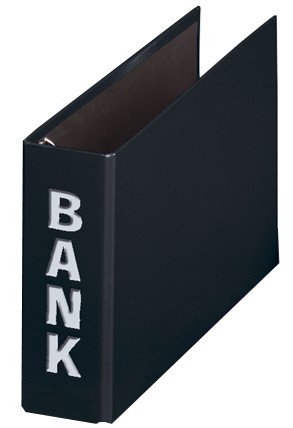PAGNA Bankordner ´Basic Colours´, für Kontoauszüge, schwarz