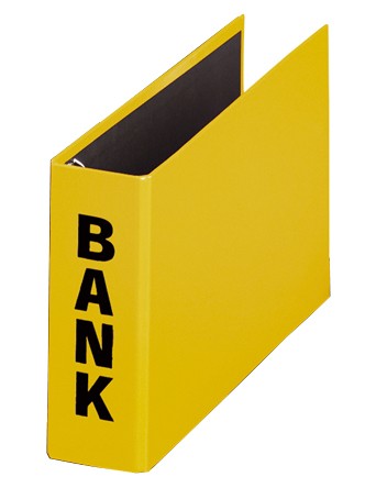 PAGNA Bankordner ´Basic Colours´, für Kontoauszüge, gelb